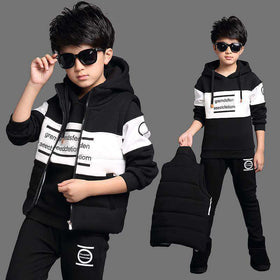 Casual Boys Clothing Set – 3-Piece Sport Outfit
